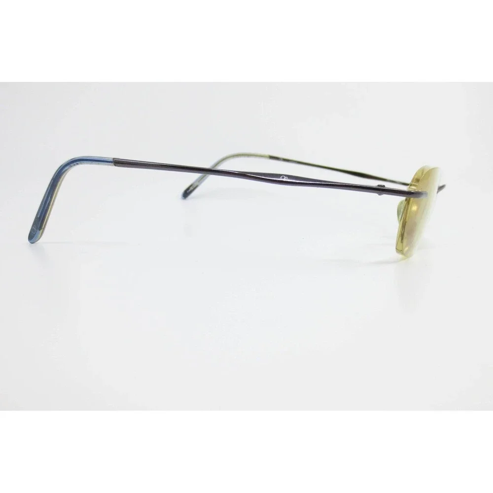 Ocean Pacific OP Eyeglasses Rimless Gunmetal Rectangular Frames L140mm 48-17-140